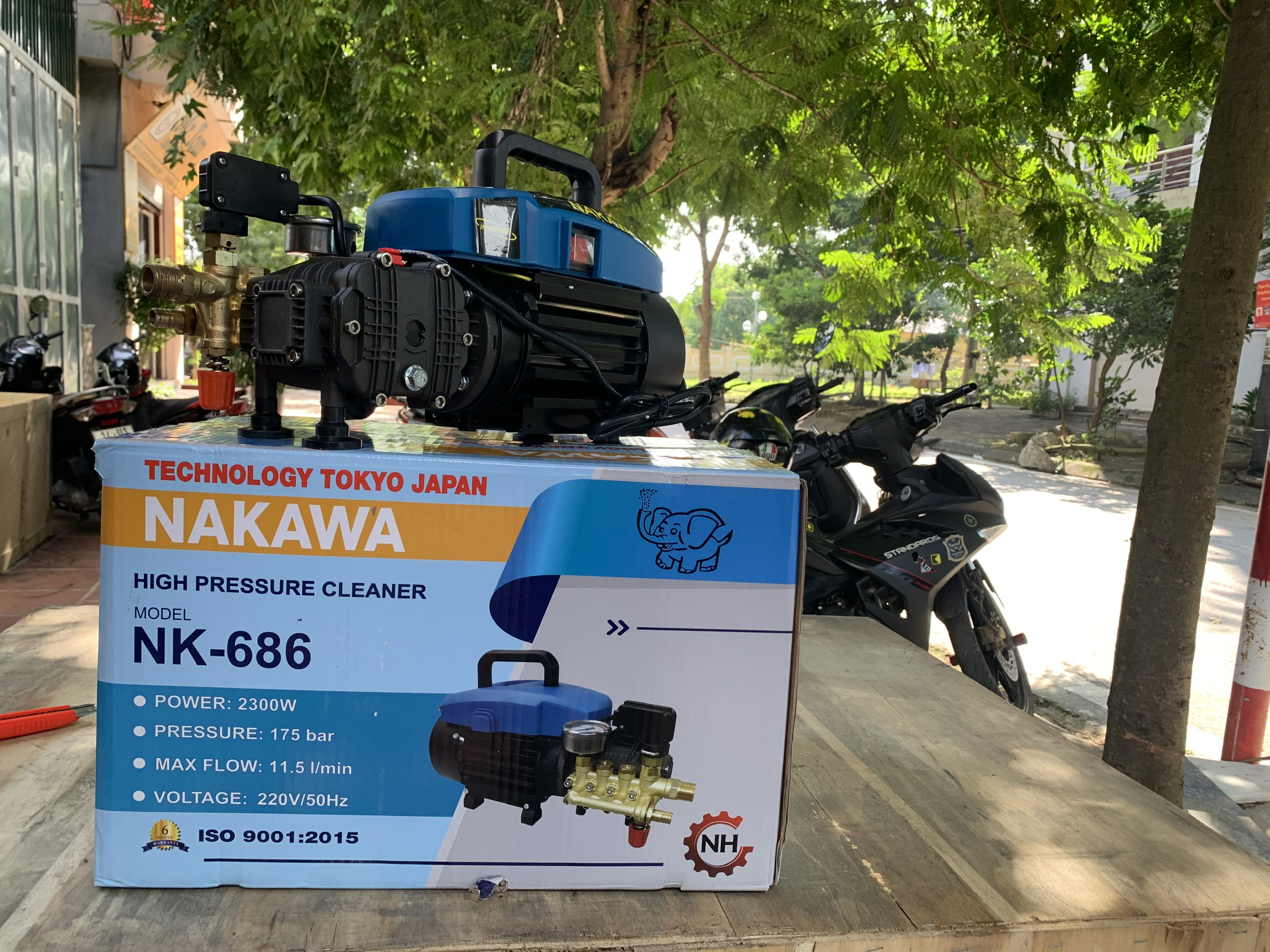 Máy Rửa Xe 2300W Nakawa NK-686