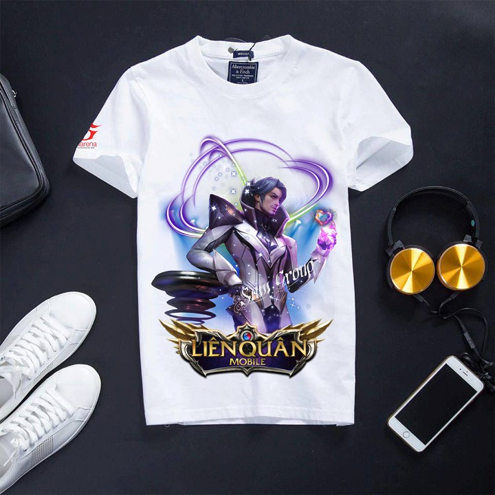 Sam colletion áo liên quân mobile màu trắng florentino tinh hệ
