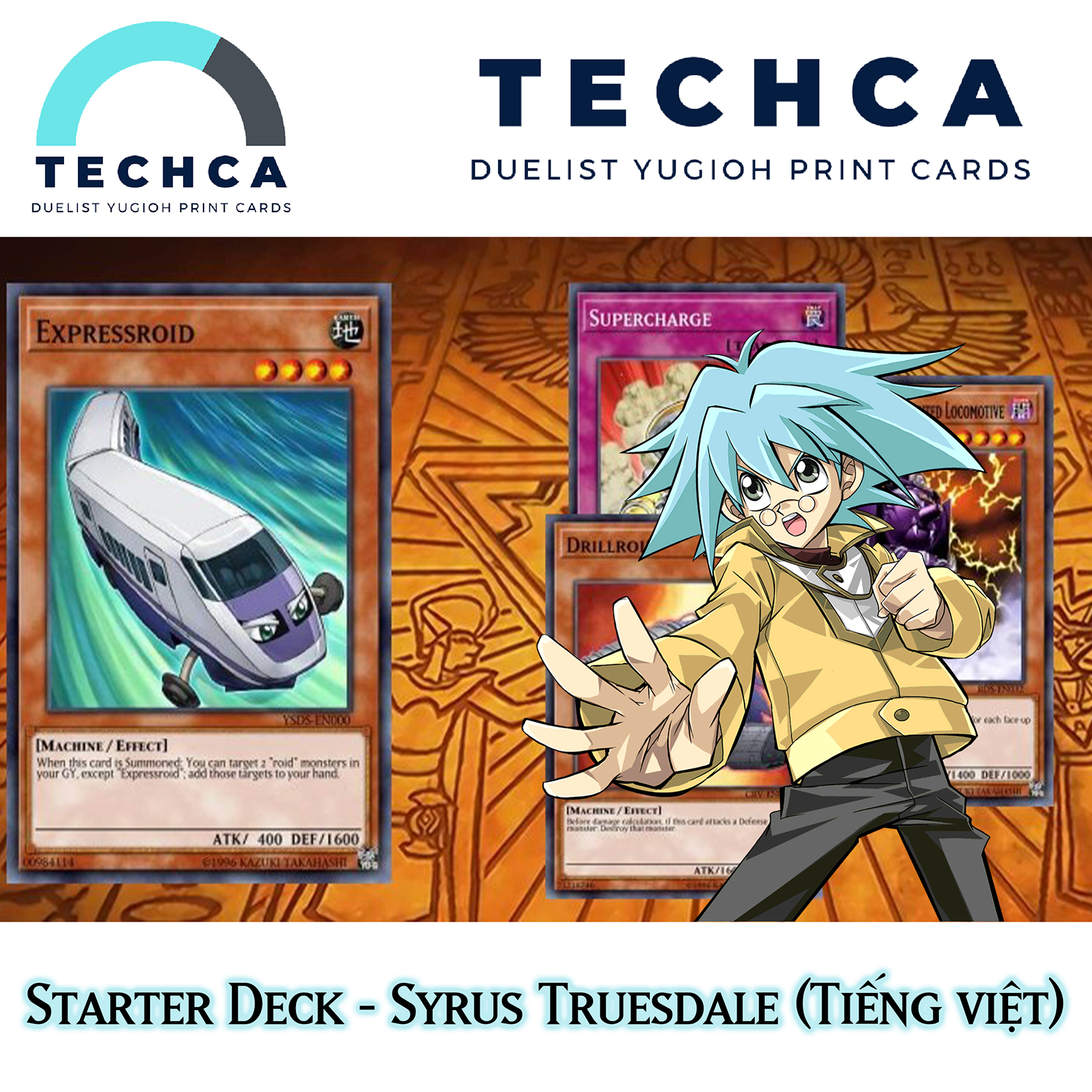 [Bài In Tiếng Việt] Bộ bài Yugioh - Starter Deck - Syrus Truesdale