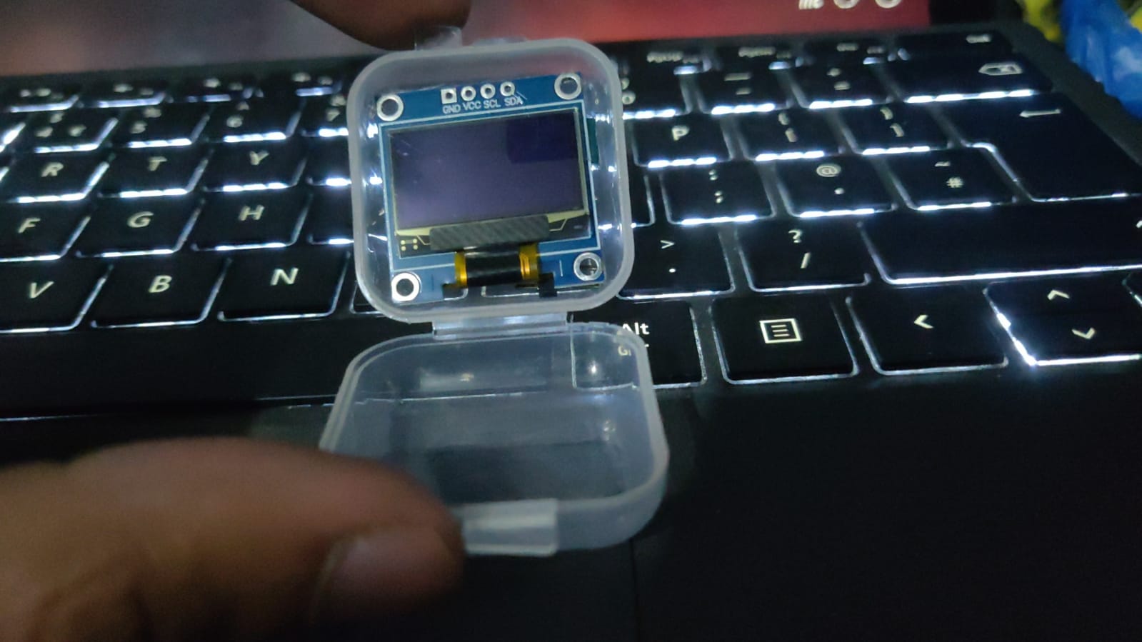 Arduino OLED lcd Module 0.96 Inch 128x64 I2C SSD 1306 LCD Screen. 