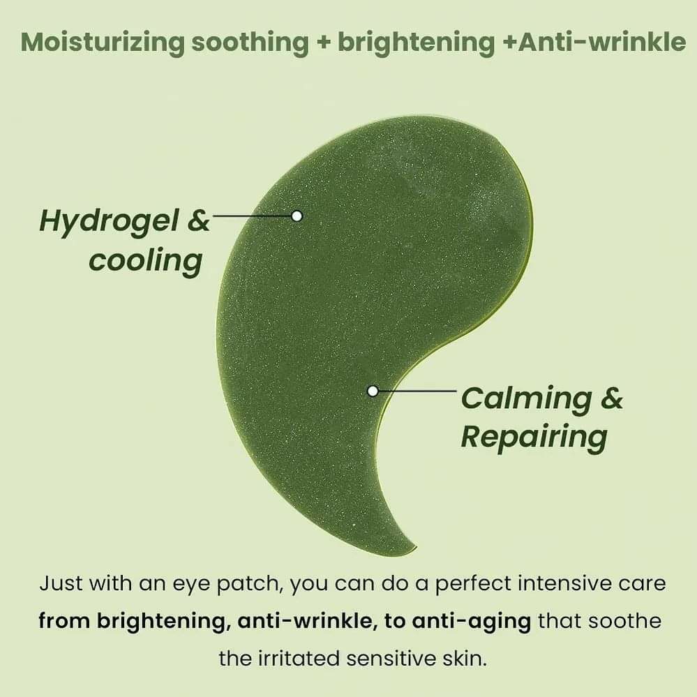[Nhacuabeautyholic] Mặt nạ mắt HEIMISH MATCHA BIOME HYDROGEL EYE PATCH