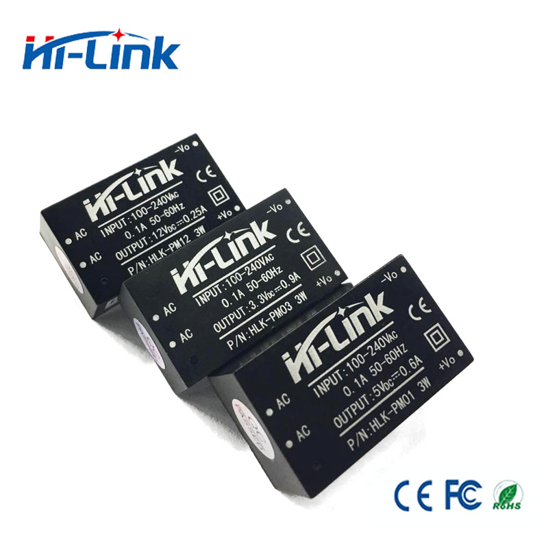 Hilink Pm01 Acdc Step Down Converter 220v To 5v 3w Mini Intelligent ...