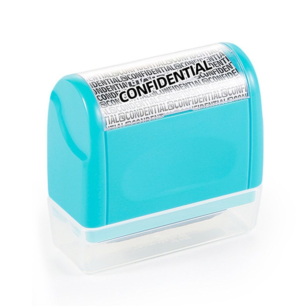【SkinHorizon】Plastic Confidential Stamp Identity Protection Roller ...