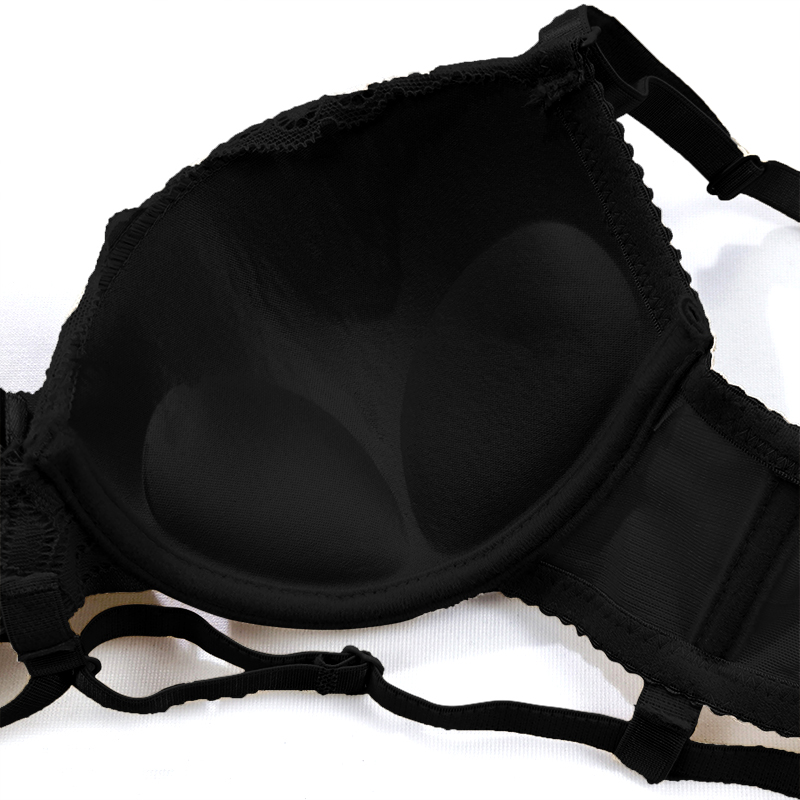 Beauwear%C2%A0Cutout%20Floral%20Lace%20Push%20Up%20Bra%20Comfy%20Breathable%20Everyday%20Bra%20Women's%20Lingerie%20Underwear%20-%20Image%206