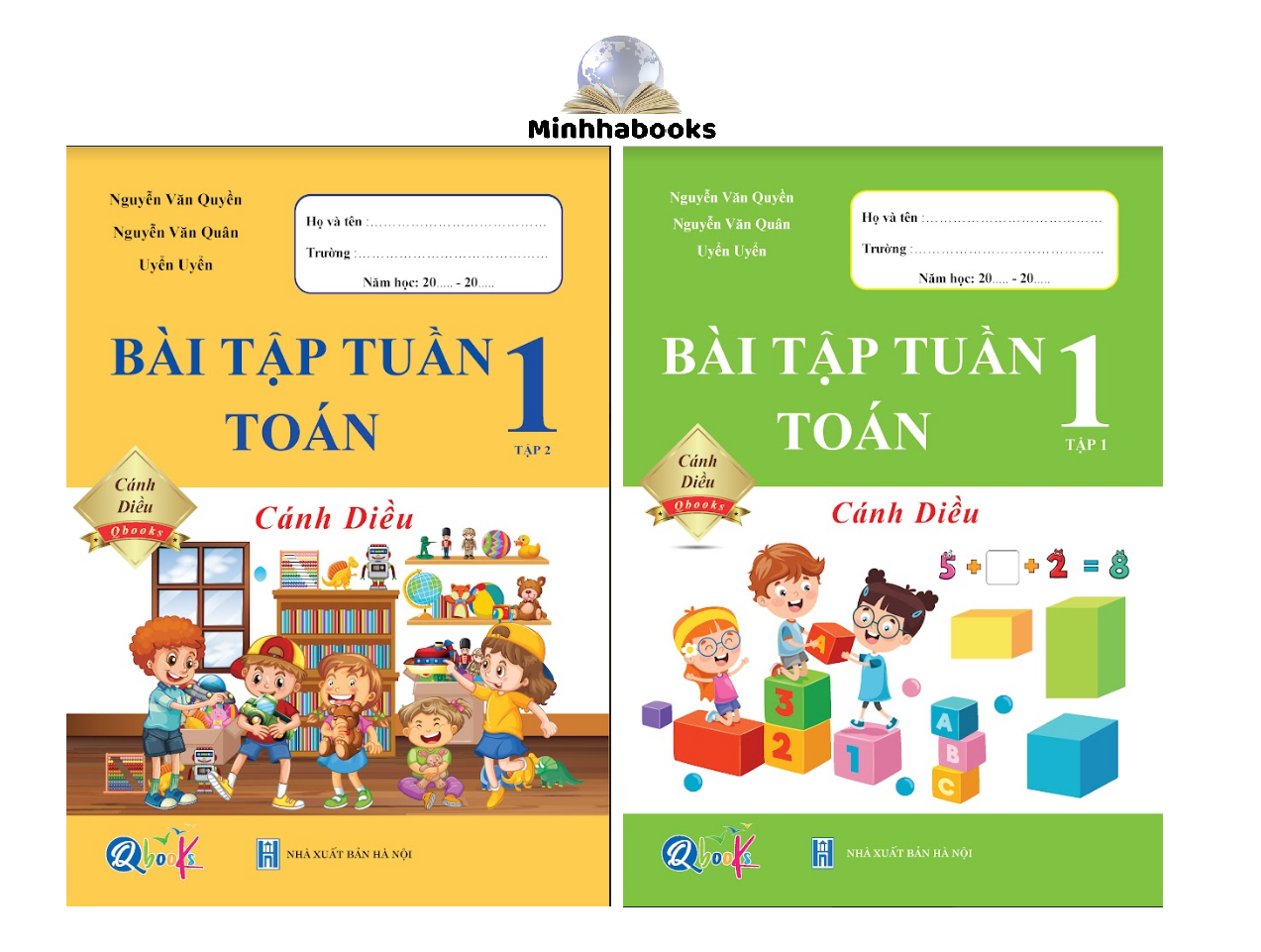Sách - lớp 1 cánh diều combo bài tập tuần toán lớp 1
