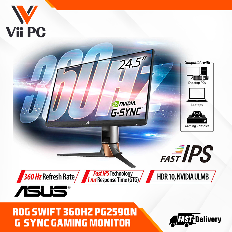 World's Fastest eSports Gaming Monitor - ROG Swift 360Hz PG259QN