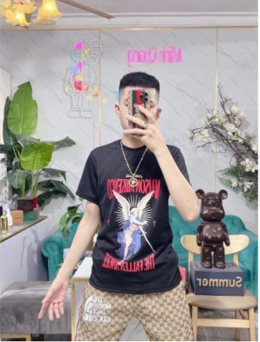 Áo thiên thần chữ đỏ HT12