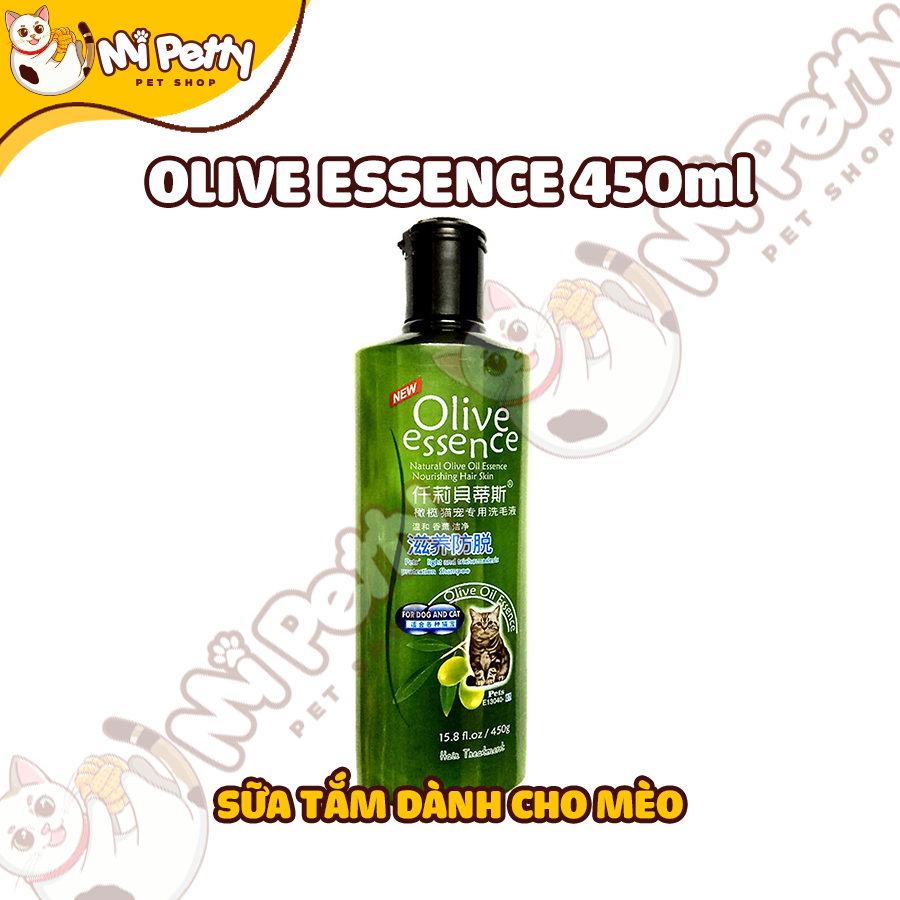 Olive Essence - Sữa tắm cho chó mèo Olive Essence 450ml