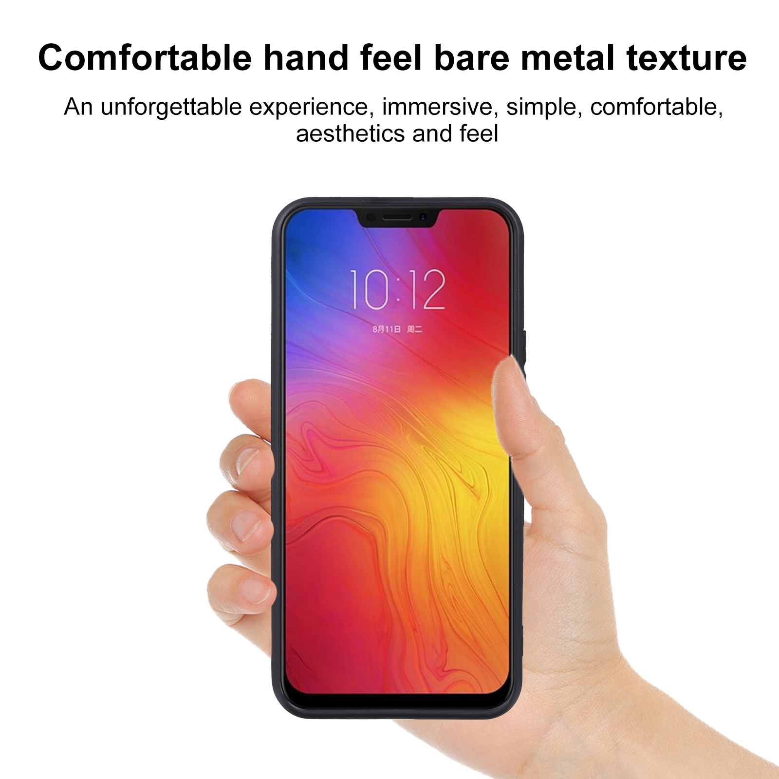 (Ready Stock)TPU Phone Case For Lenovo Z5 (Black)