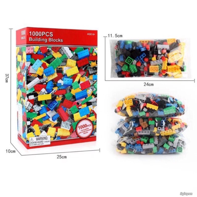Đồ Chơi Lego 1000 Chi Tiết Lắp Rắp Cho Bé