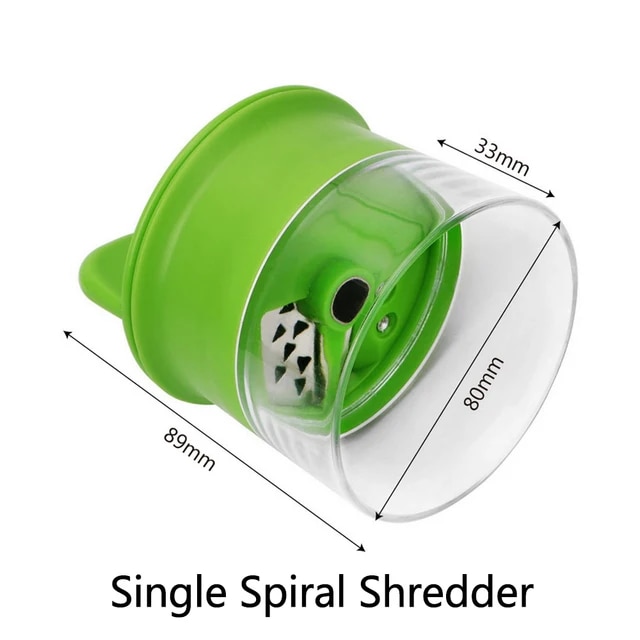 4 In 1 Spiralizer Vegetable Grater Portable Handheld Veggie Slicer Kitchen Necessaries Adjustable Cutter Salad Creative Tools