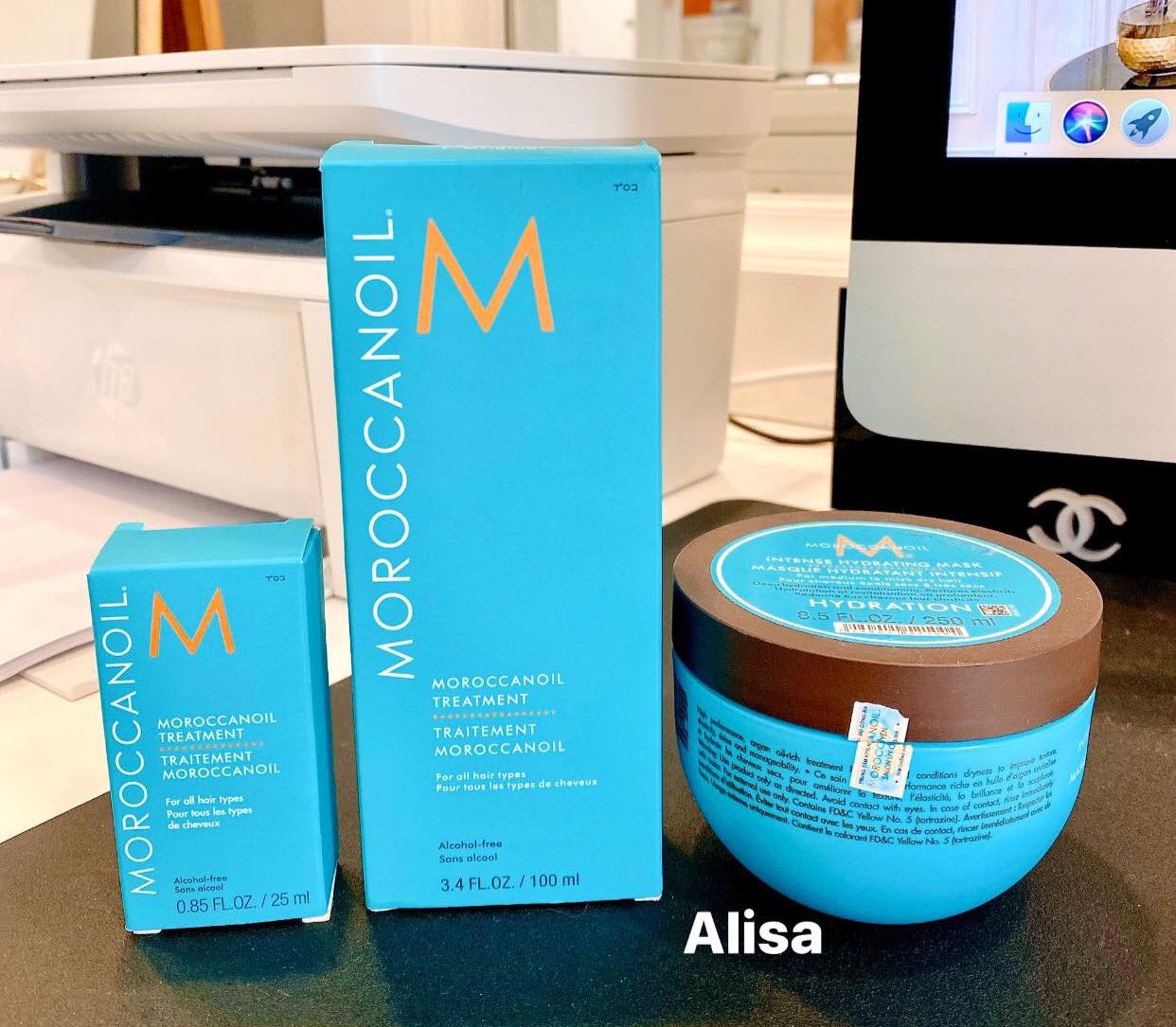 Set gội xả dưỡng Moroc - ALISA