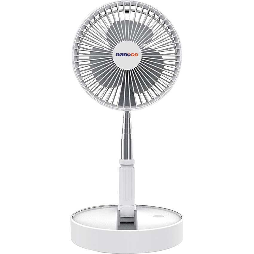 [HCM]Quạt Sạc Điện Gấp Gọn Nanoco NFF1617W