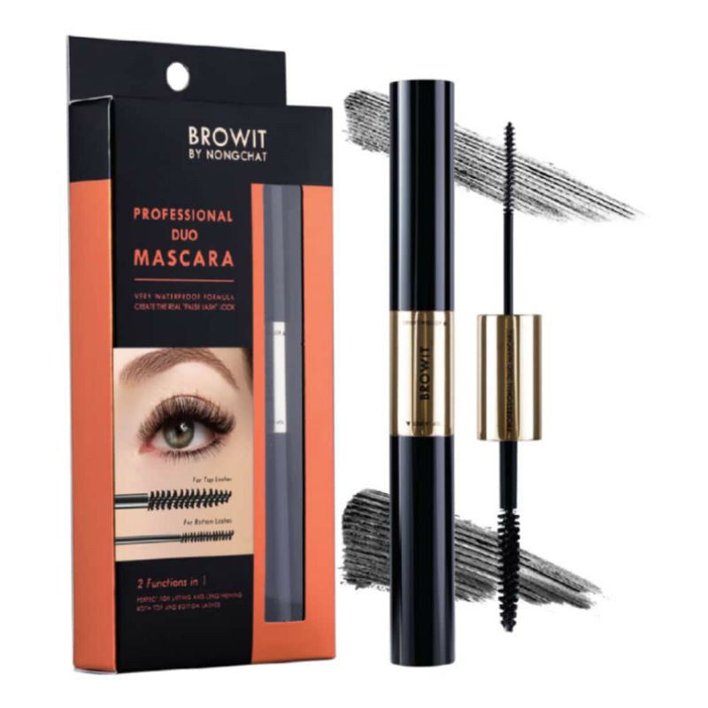 Mascara 2 Đầu Browit By NongChat Professional Duo Mascara