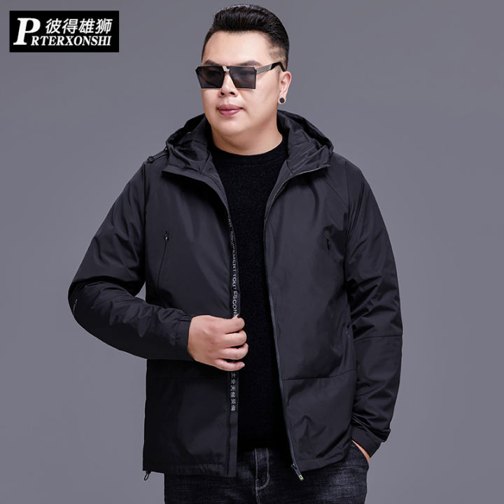 bomber jacket fat guy