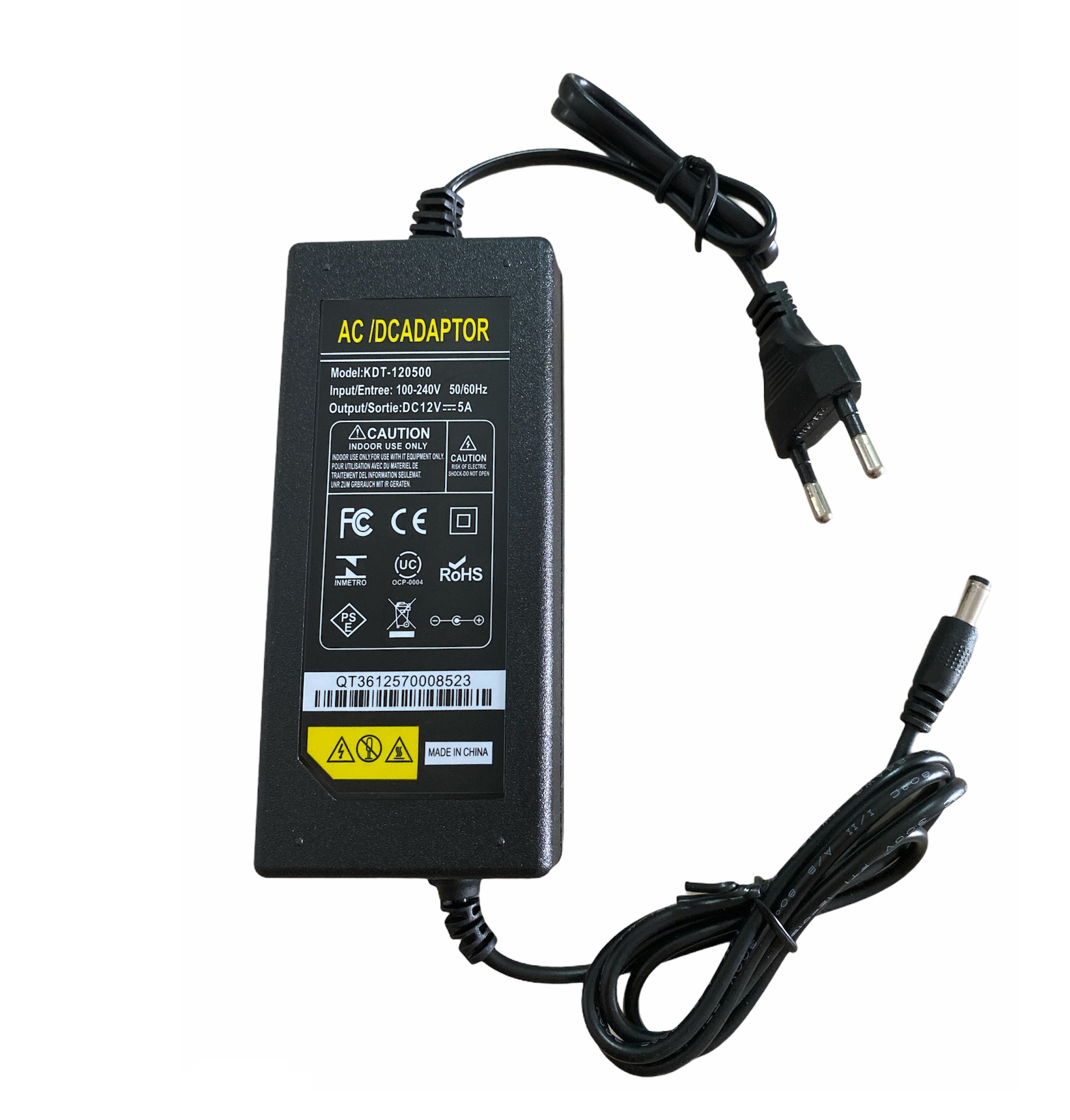 Bộ đổi nguồn 12V 5a Adapter 12v 5a