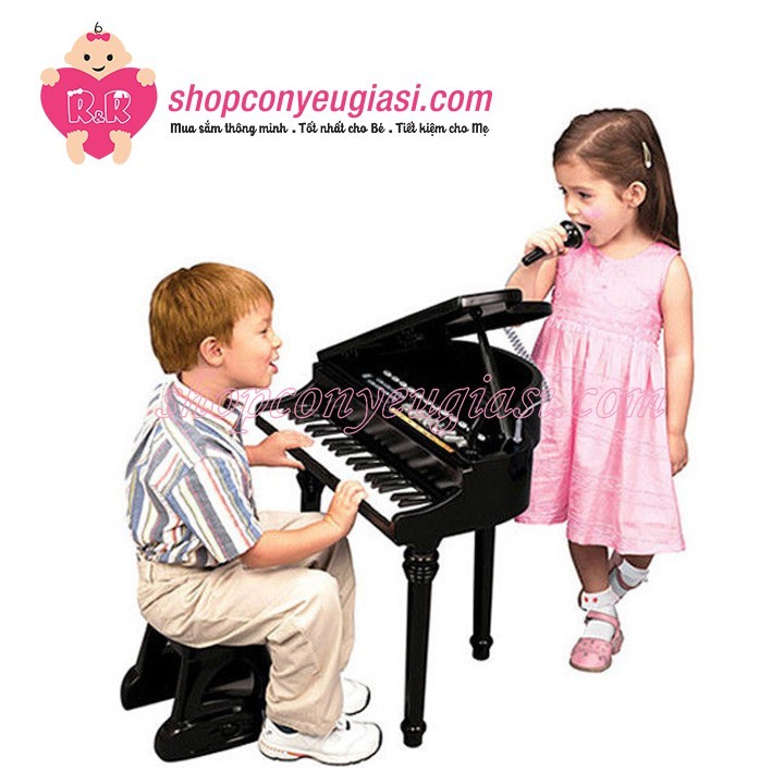 Đàn Piano Cổ Điển Kèm Micro Đồ Chơi Cho Bé Winfun thumbnail
