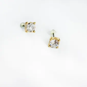 small diamante earrings