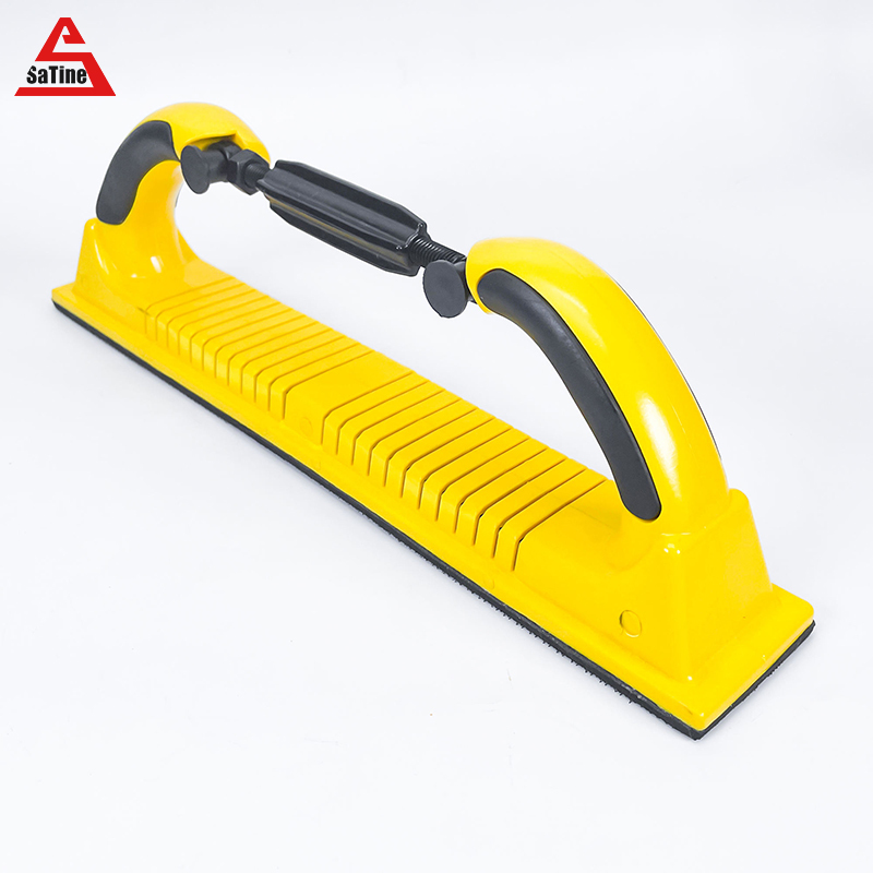 Sandpaper hand grinding board, putty grinding board, rectangular hand planing arc sander, hand push plate, dry grinding hand washboard, adjustable