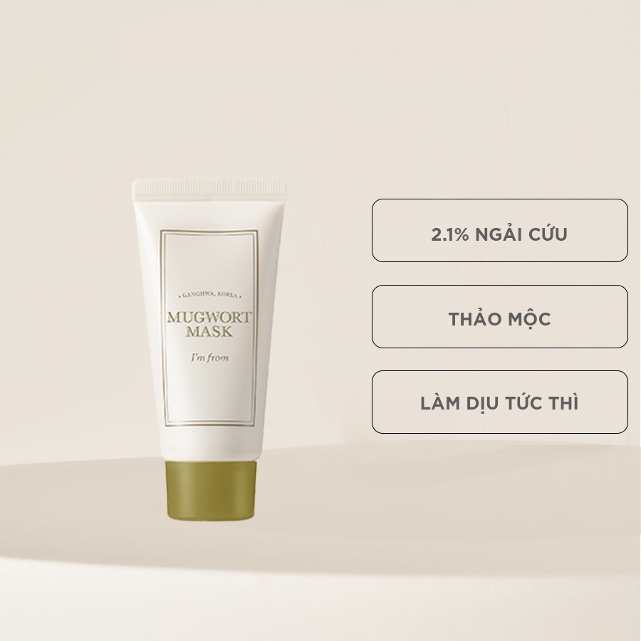 Mặt nạ I'm From Mugwort Mask 30g