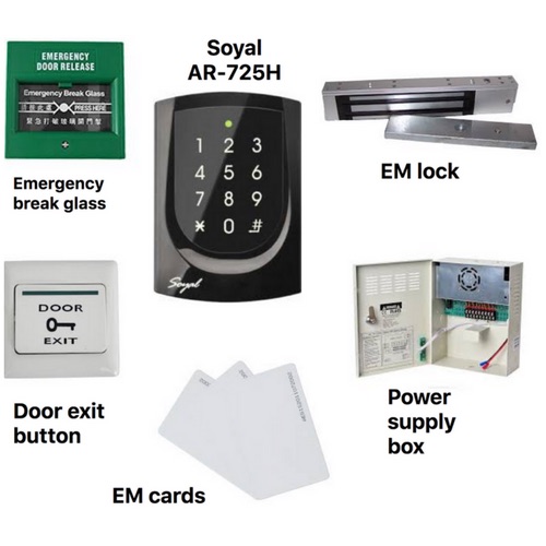 Soyal Door Access Control System With Full Installation | Lazada Singapore