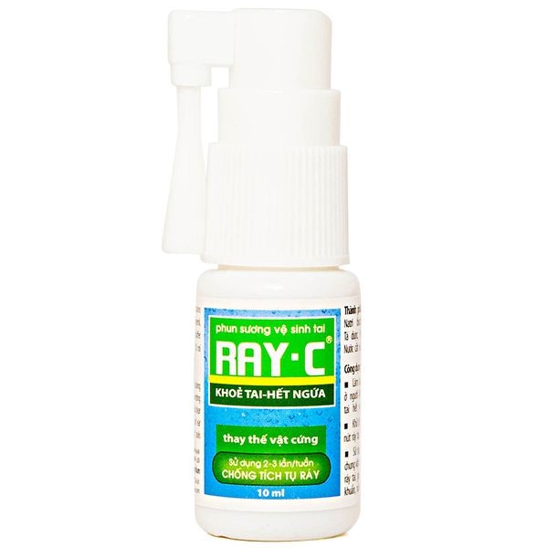 Ray C 10Ml - Phun Sương Vệ Sinh Tai