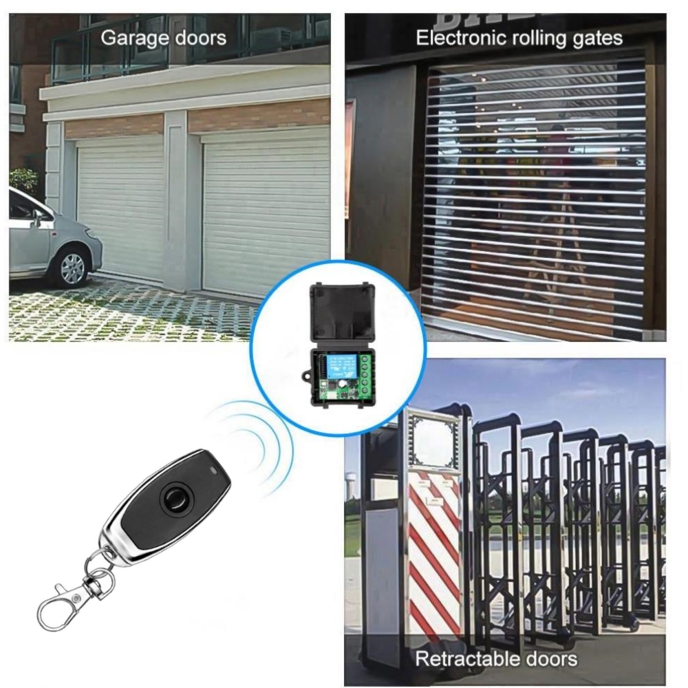 433mhz%20Wireless%20Remote%20Control%20Switch%20Dc%2012v%201ch%20Relay%20Module%20Rf%20Smart%20Home%20Remote%20Controls%20-%20Image%205