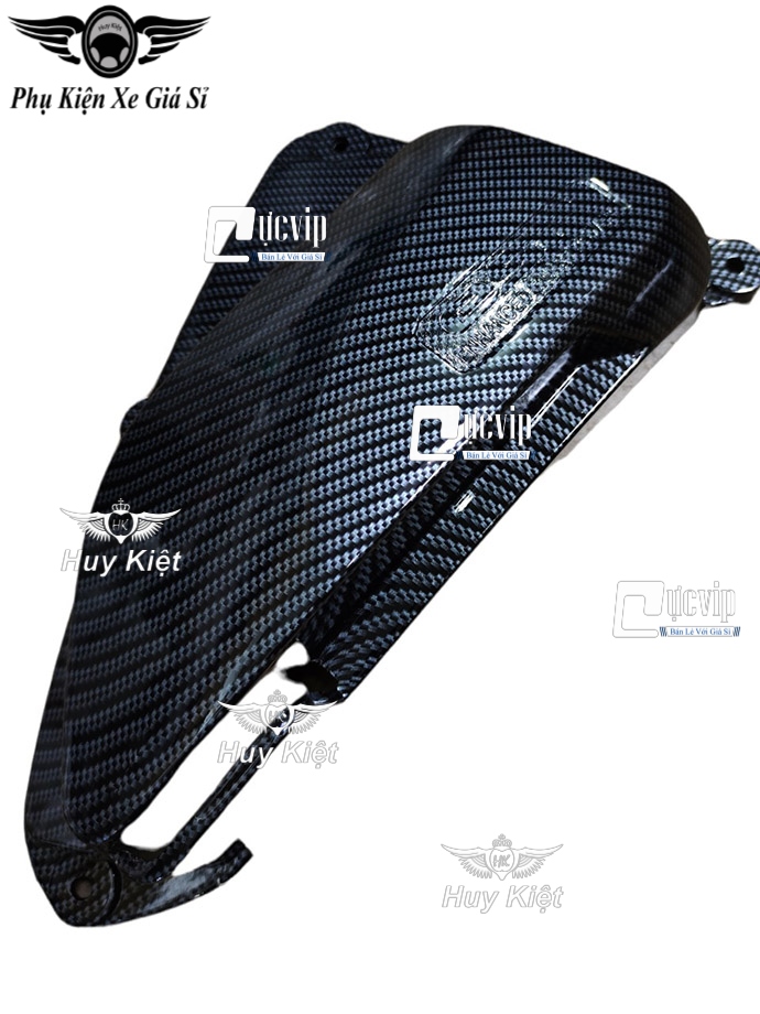 Ốp pô e carbon gắn cho xe vision 2021 - 2022 ms4959