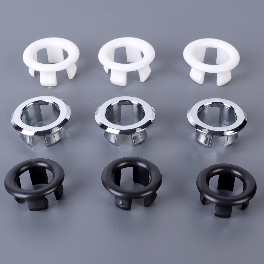 Yespery phòng tắm nhà bếp chèn bồn rửa bồn rửa tràn Vòng hộ gia đình tràn lỗ trang trí O-Nhẫn chèn nắp tròn thay thế