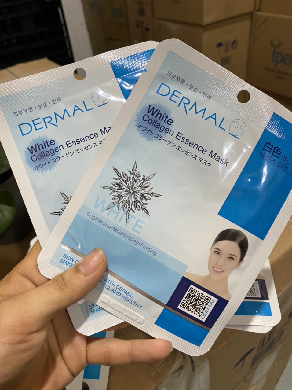 combo10 Mặt nạ Dermal Hàn quốc dưỡng da tinh chất  23g (ngẫu nhiên)