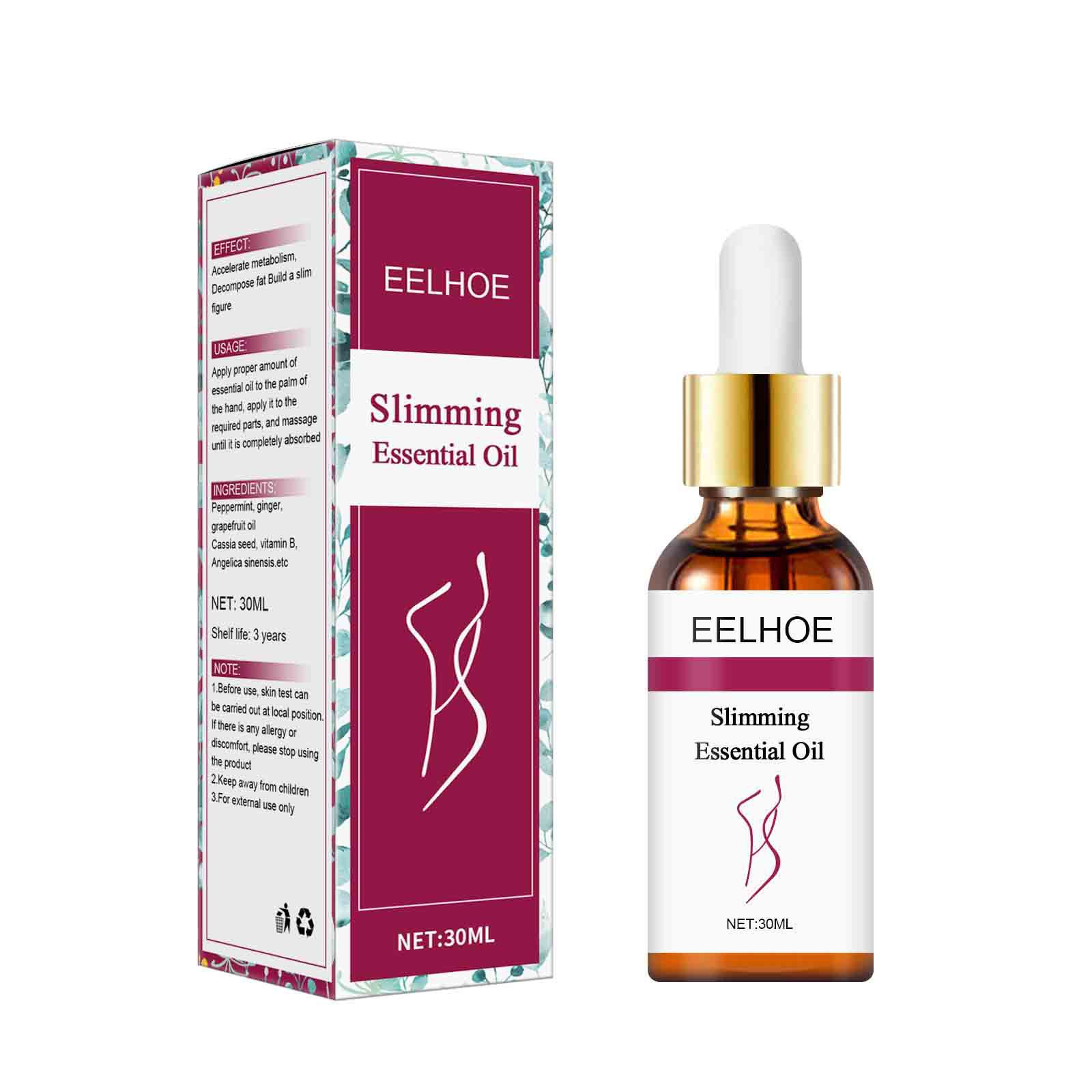 Eelhoe Slimming Essential Oil Effect Product Lose Weight Slim down Fat Burner Skin Care Body Oil Slimming Cream Beauty Body Slimming Creams