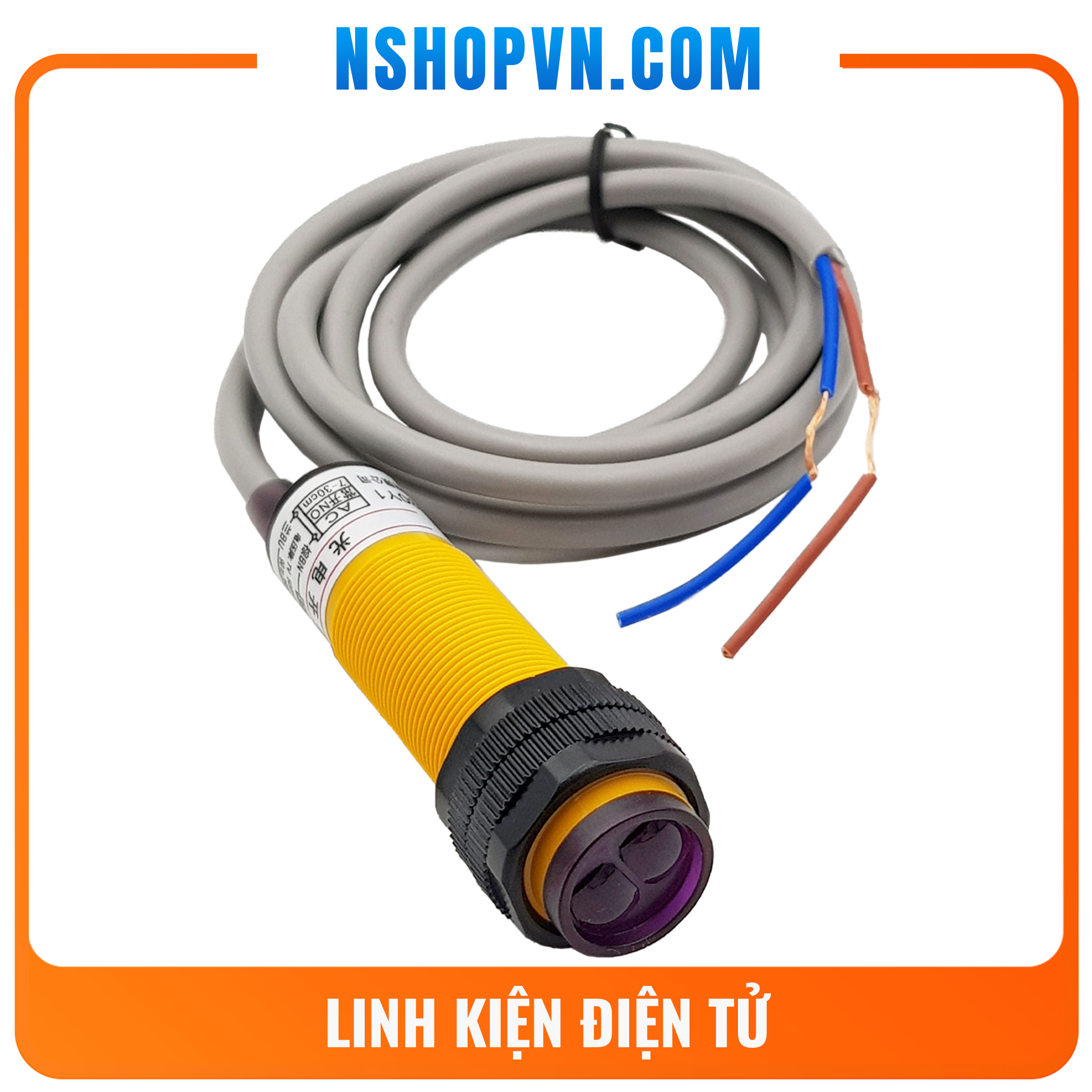 Cảm biến vật cản hồng ngoại E3F DS30Y1 2 dây 200VAC