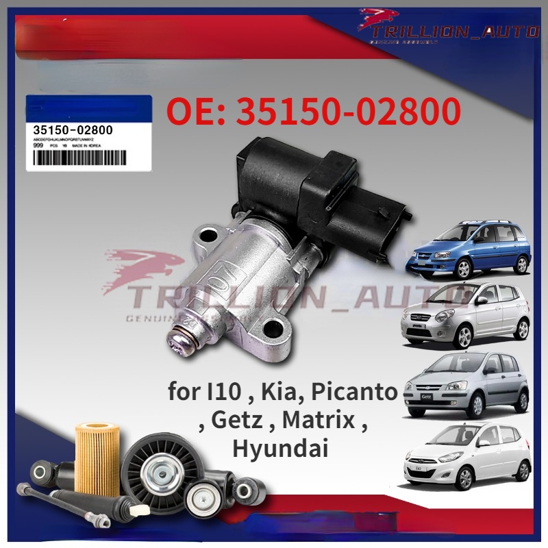 アイドルエアコントロールバルブヒュンダイに適合マトリックスI10 1.1に適合For KIAに適合For Picanto 07-10 アイドルエア コントロールバルブ IAC/ヒュンダイ マトリックス I10 1.1 2008 キア ピカント 2007 2008 20 ハイトアクセント用 iac アイドル制御バルブ、elantra ... Compatible With Hyundai 自動車用アイドルスピードコントロールバルブ 自動車用アイドルスピードコントロールバル