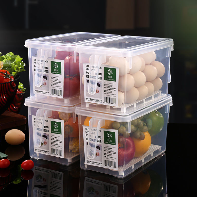 Refrigerator storage box, household drawer refrigerator crisper box, kitchen storage and food storage box, crisper box