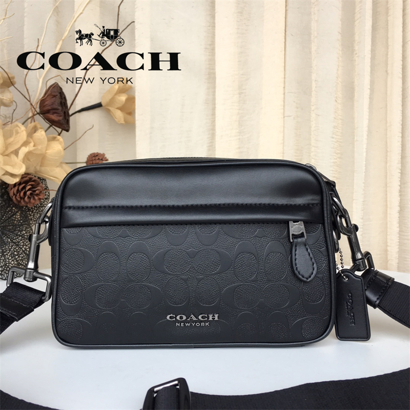 PhnG Coach 50715/768/50713 Men Sling Bag/Shoulder bag/Men's Leather  Messenger Beg