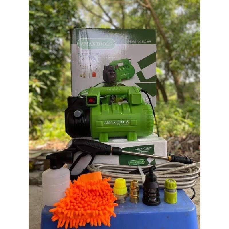 Máy rửa xe Amaxtools AMG2660 2660W Chính Hãng
