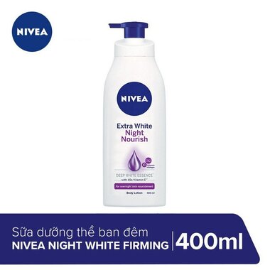 Bộ đôi Sữa dưỡng thể trắng da Ngày (350ml) & Đêm (400ml)