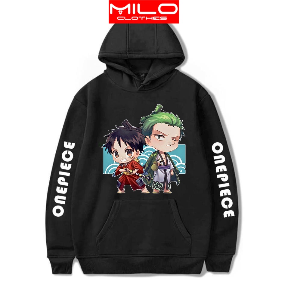 Siêu đẹp one piece áo hoodie one piece - bst áo in hình luffy zoro one piece cực đẹp giá siêu rẻ
