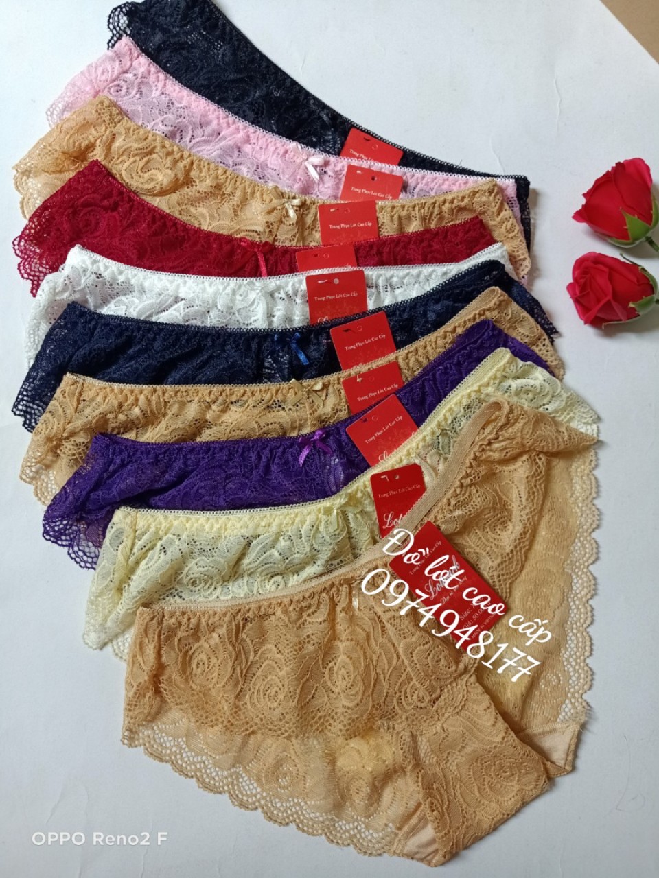 larmark] combo 5 quần ren cao cấp