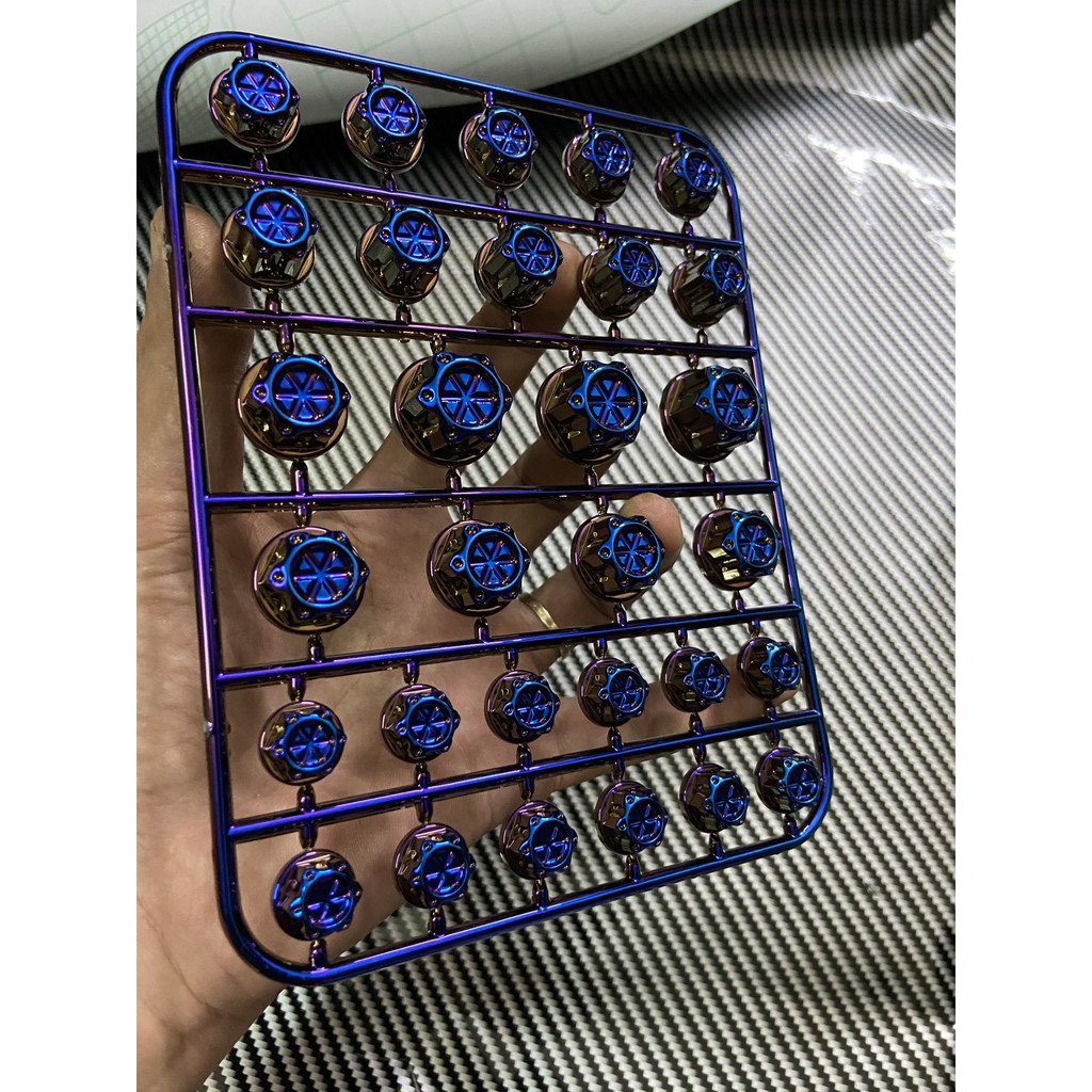 Chụp ốc màu xe máy Titan < 1 bộ chụp đủ ốc 1 xe>