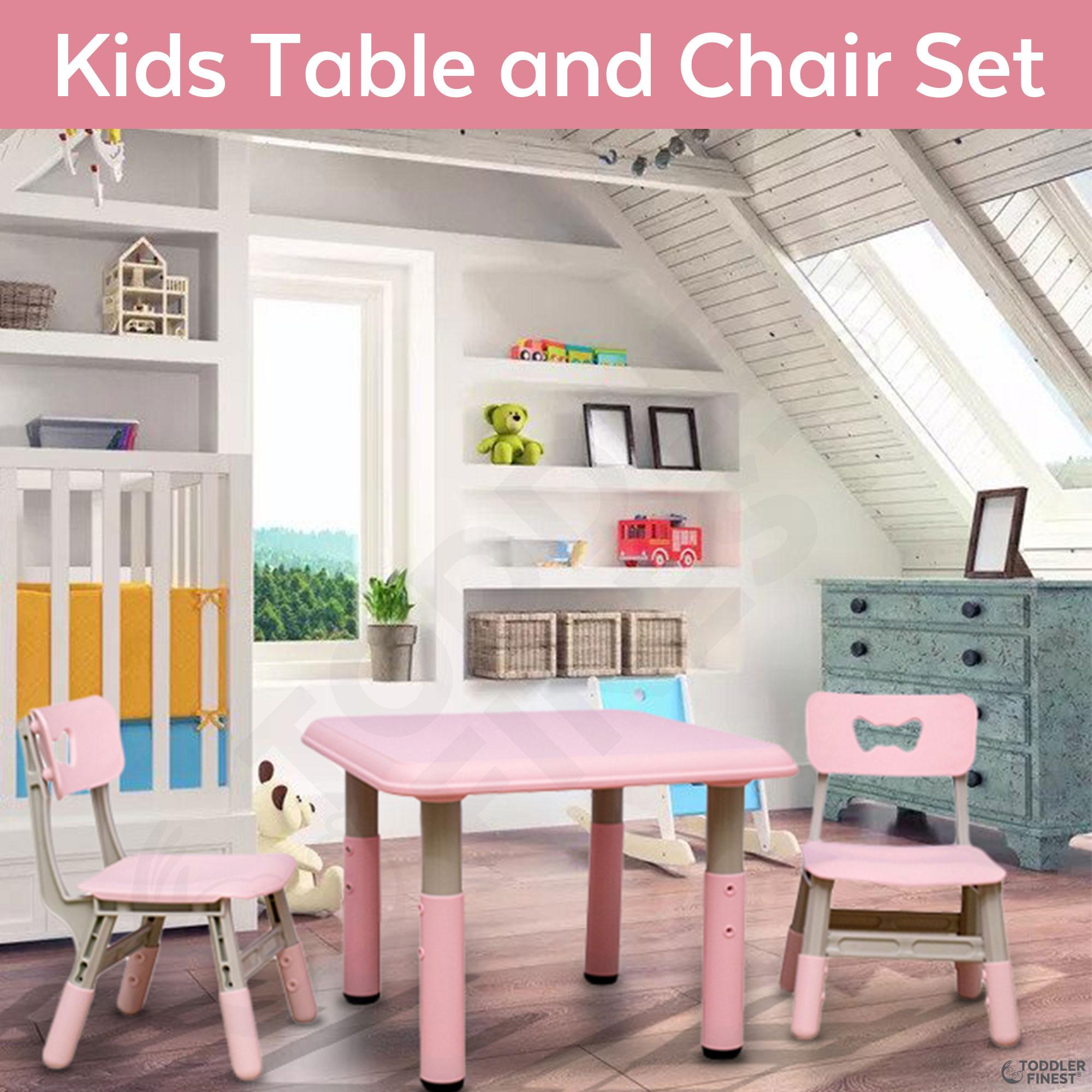 adjustable table and chairs for toddlers