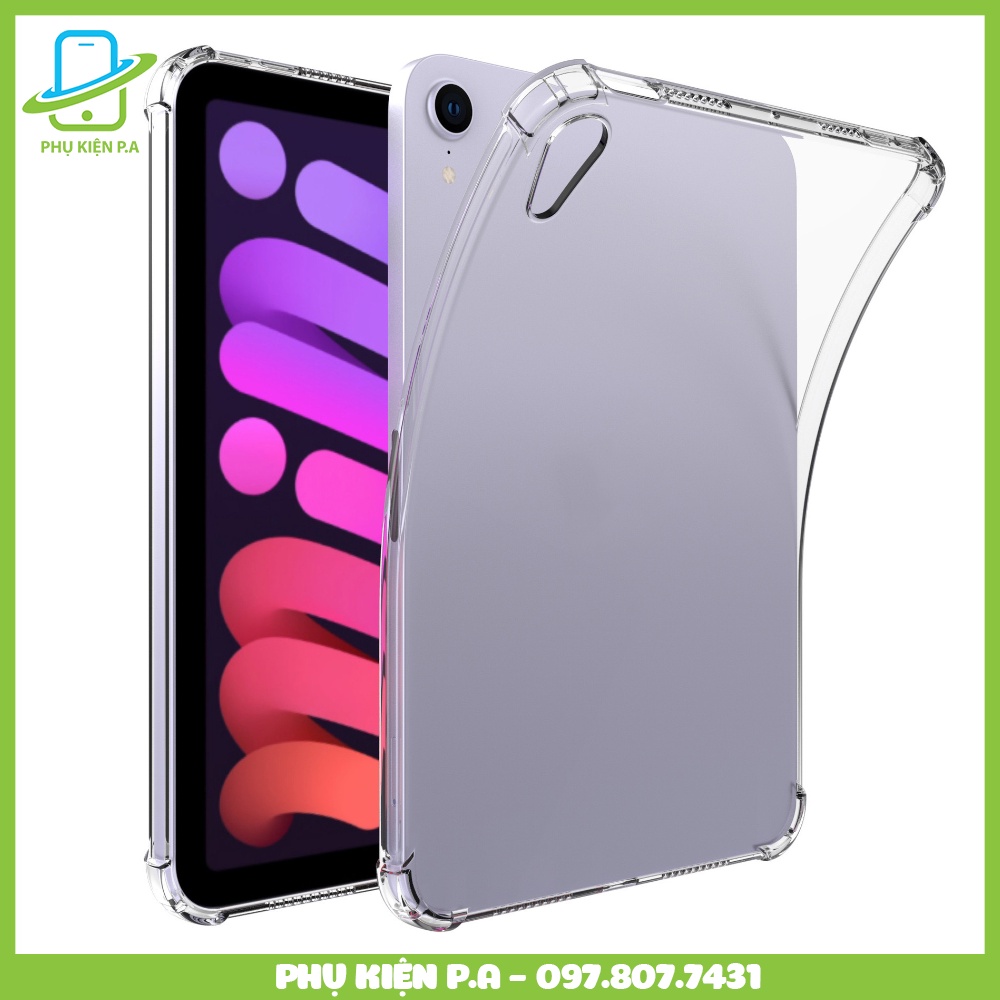 Ốp lưng silicon chống sốc cho ipad pro 11/12.9, air 1/2/3/4, mini 1/2/3/4/5/6, gen 2/3/4/5/6/7/8/9/10