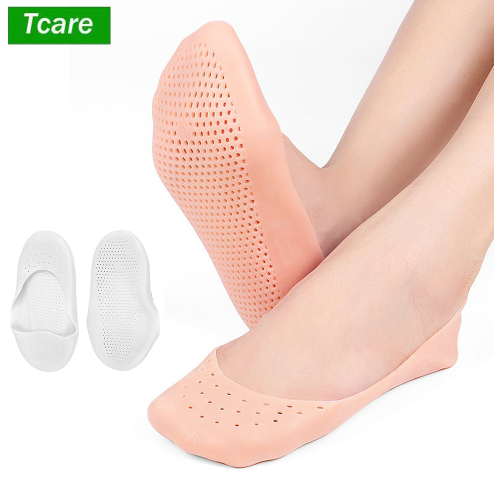 totoro New style 1 Pair Gel Sock Silicone Feet Protector Pain Relief ...