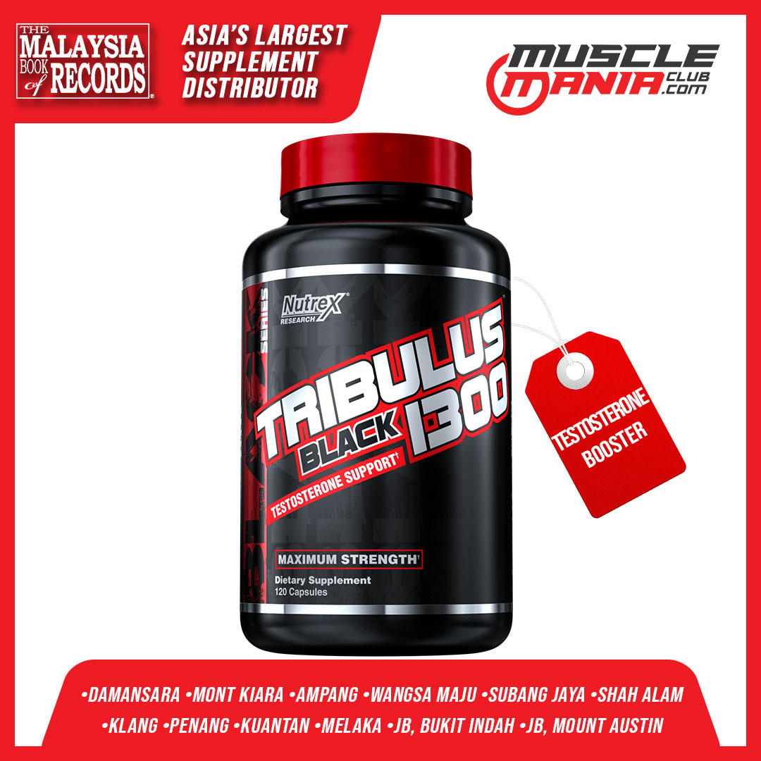 Nutrex Tribulus Black 1300 (120 capsules) | Lazada