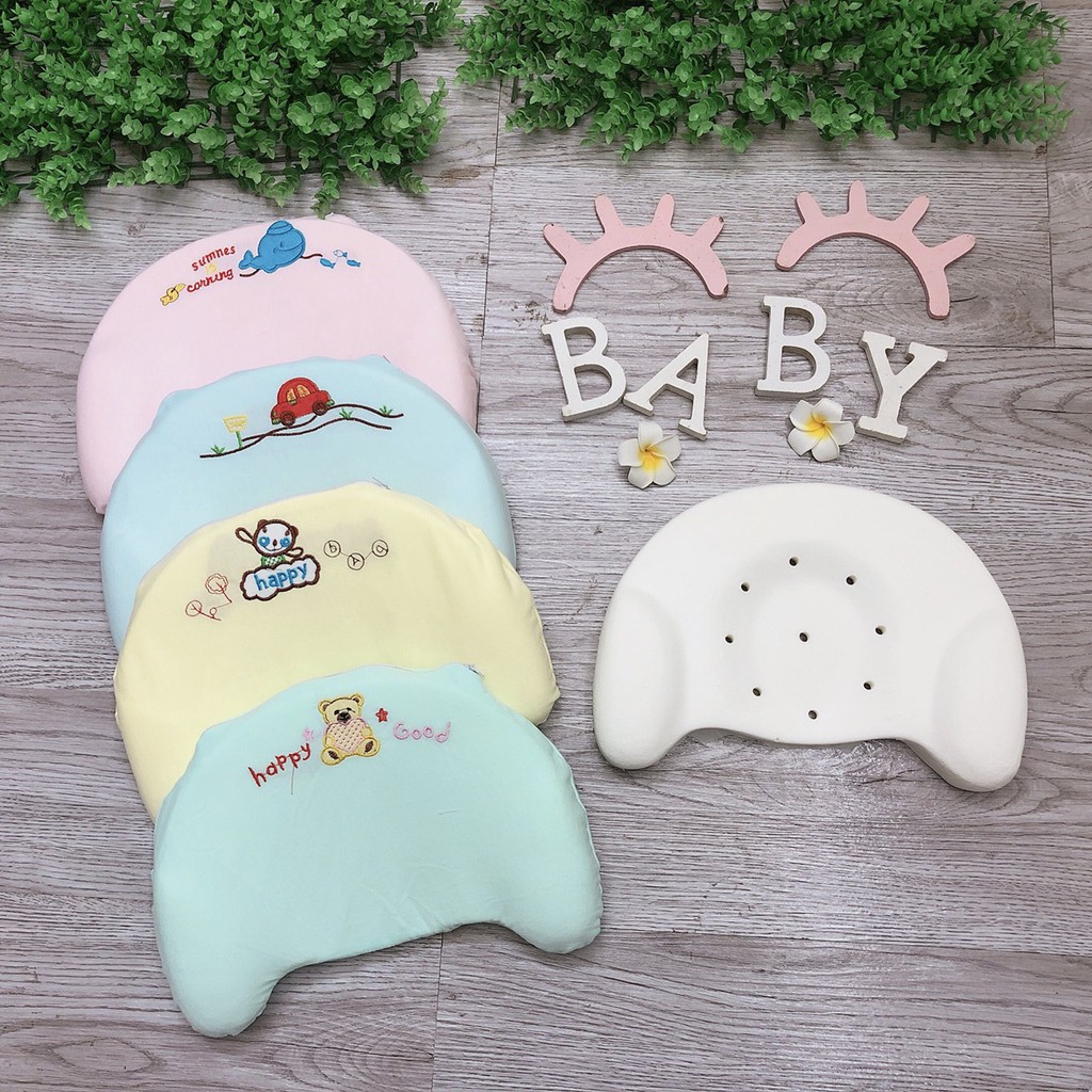 Gối Cao Su Non Chống Méo Đầu
