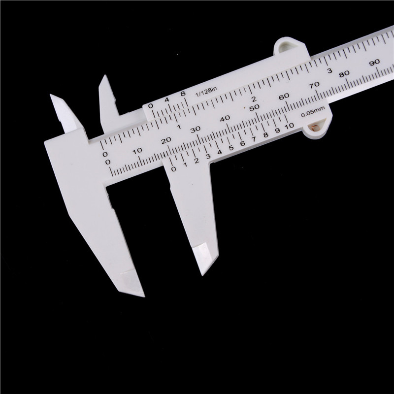 GY 6 Inch 150mm Plastic Ruler Sliding Gauge Vernier Caliper Jewelry Measuring tool