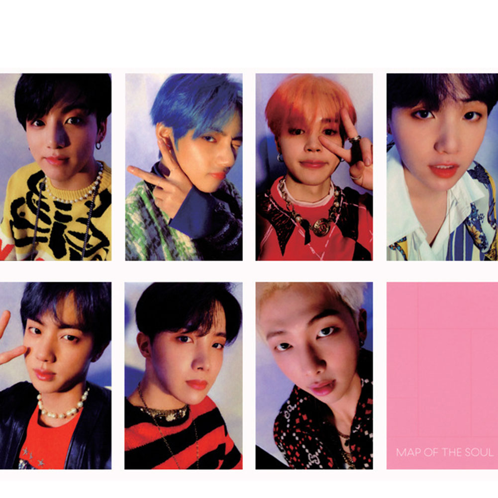 【High-quality】BTS of the Soul Persona Photo Card Boy with Luv Album Photocard Poster. 