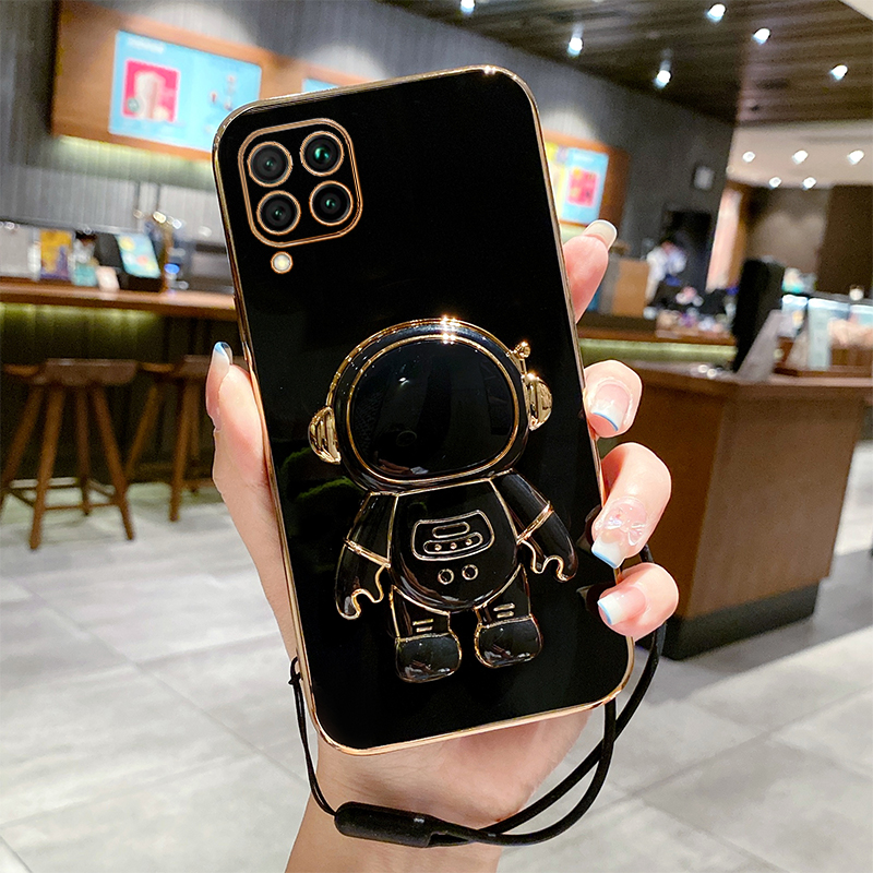 For%20Samsung%20Galaxy%20A12%20M12%20Back%20Cover%20with%20Astronaut%20Stand%20Lanyard%20Luxury%206D%20Plating%20Shiny%20Slim%20Phone%20Case%20Soft%20Silicone%20Square%20Frame%20Protective%20Cases%20Pouch%20Girls%20Women%20-%20Image%202