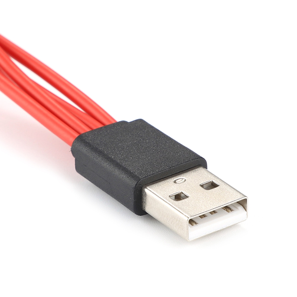 Cáp Micro USB 4 trong 1 Cáp sạc Micro Cáp chuyển đổi USB đồng bộ dữ liệu Micro USB chia dây sạc cho điện thoại Android