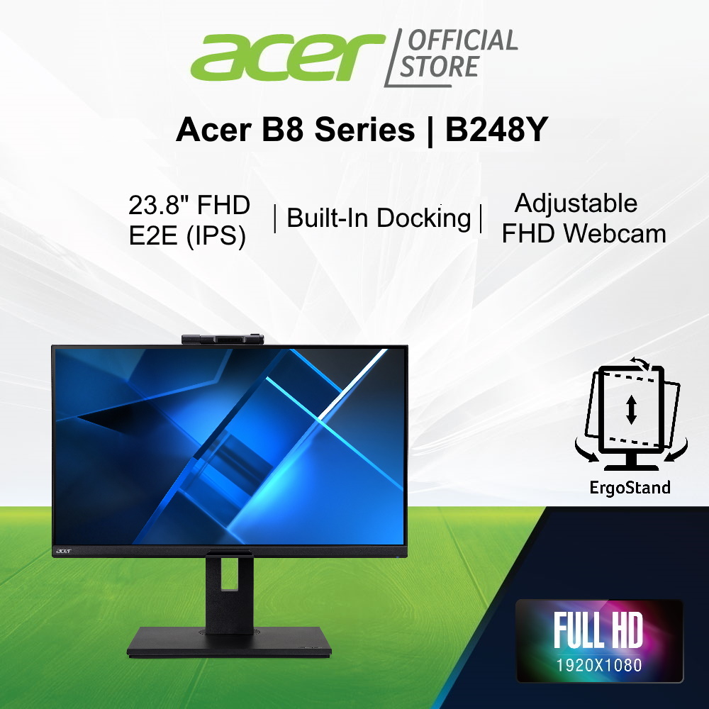 Acer B248Y 23 Inches FHD E2E (IPS 